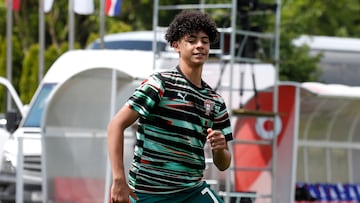 Cristiano Jr. debuta con Portugal con el ‘7’ de su padre