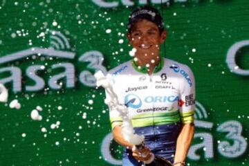 Esteban Chaves protagonista en la etapa reina