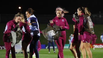 Soccer Football - FIFA Women’s World Cup Australia and New Zealand 2023 - Spain training - Newtown Park, Wellington, New Zealand - July 20, 2023 Spain's Alexia Putellas during training REUTERS/Amanda Perobelli