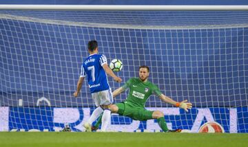 Juanmi anotó el 2-0.