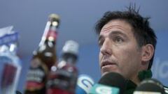 Berizzo, en rueda de prensa.