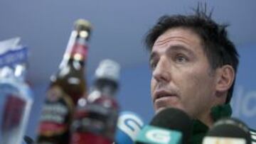 Berizzo, en rueda de prensa.