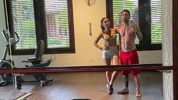 Antonella y Messi se machacan en el gimnasio: vean su espectacular estado de forma