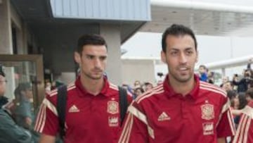 El Barça fuerza a Busquets a dejar la concentración de España