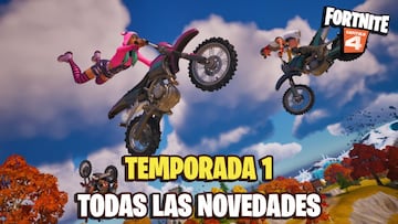 Todas las novedades de Fortnite Cap&iacute;tulo 4 - Temporada 1: nuevas skins, armas, mapa...