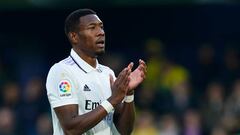 David Alaba of Real Madrid during the La Liga match between Villarreal CF v Real Madrid CF played at La Ceramica Stadium on January 7, 2023 in Villarreal, Spain. (Photo by Sergio Ruiz / Pressinphoto / Icon Sport)