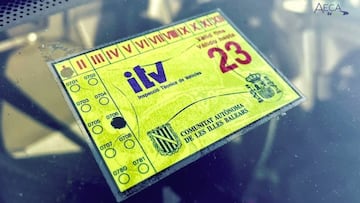 Un conductor circula con una pegatina falsa de ITV y la Guardia Civil le ‘caza’: la Audiencia Provincial ratifica la multa de cientos de euros