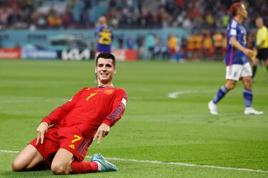 Álvaro Morata y Cody Gakpo, los delanteros que anotaron en cada partido de Fase de Grupos