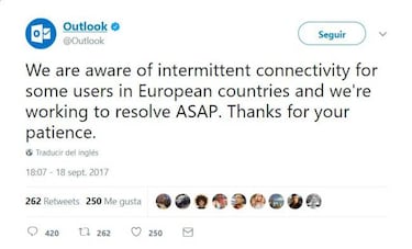 Hotmail y Outlook caídos, Microsoft sigue buscando una solución