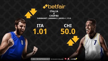 Italia vs. Chipre: horario, dónde ver, pronósticos y estadísticas