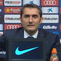 Valverde y el pasillo en el Clásico: "Ni lo había pensado"