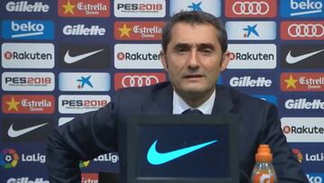 Valverde y el pasillo en el Clásico: "Ni lo había pensado"