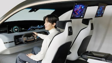 LG integra la tecnología de sus televisores en las pantallas de autos