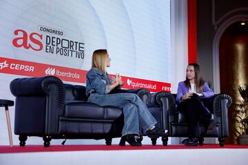 Andrea Sánchez Barrio, responsable de Patrocinio Deportivo de Iberdrola conversa con Marta Griñán, redactora de AS.