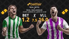 Real Betis Balompié vs. Real Valladolid: horario, dónde ver, pronósticos y clasificación