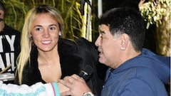 Maradona se pasa: "Yo no soy pegador, pero era para arrancarle la cabeza a Rocío Oliva"