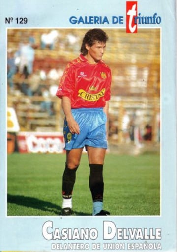 El delantero llegó a Unión Española el 1996.