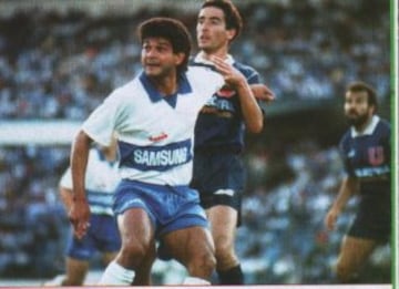 El paraguayo José Saturnino Cardozo (foto) fue un gran refuerzo para la UC. En 1992 encontró un socio y junto a Juan Carlos Almada anotaron 32 goles en ese torneo.