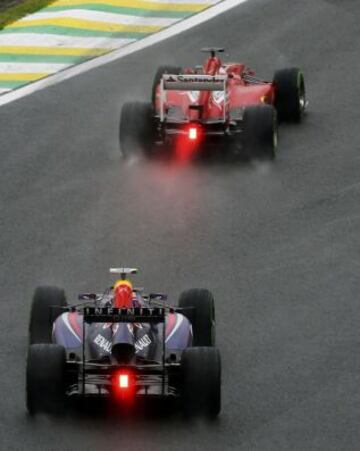 Fernando Alonso y Mark Webber.