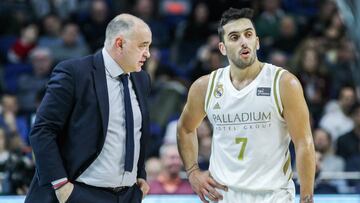 Laso: "Es difícil fijar un día para la vuelta de Llull, pero le veo bien"