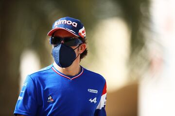 El debut de Alonso con el Alpine en im¨¢genes