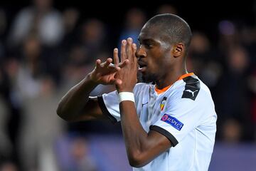 3-1. Geoffrey Kondogbia celebró el tercer gol.