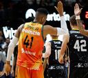 Victoria de garra del Valencia Basket