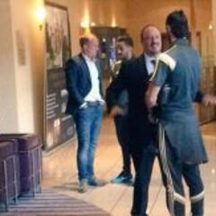 Benítez visitó a Bale en Gales