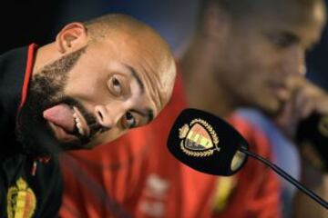 Rueda de prensa de Anthony Vanden Borre, del equipo Red Devils.