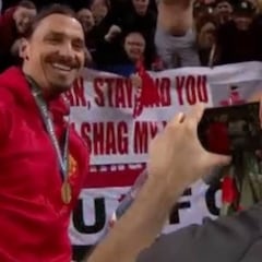 "Ibra, si te quedas, te dejo f... a mi mujer"... ¡Y Zlatan se parte!
