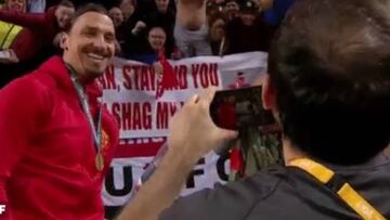 "Ibra, si te quedas, te dejo f... a mi mujer"... ¡Y Zlatan se ríe!