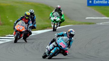 David Alonso, segundo en el GP de Gran Bretaña