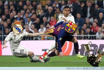 Ramos, protagonista de los memes del Clásico de LaLiga