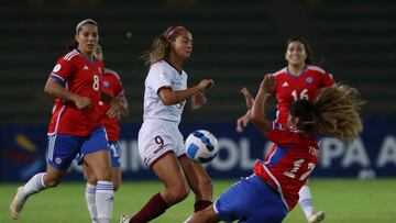 Chile 1 - Venezuela 1, Copa América femenina: goles, resultado y crónica