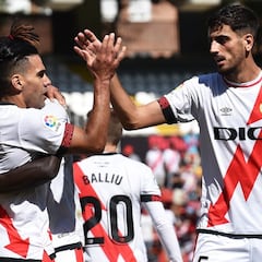 Falcao, inspiración para el vestuario de Rayo Vallecano