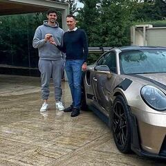 Así es el Porsche “hecho a medida” de Thibaut Courtois