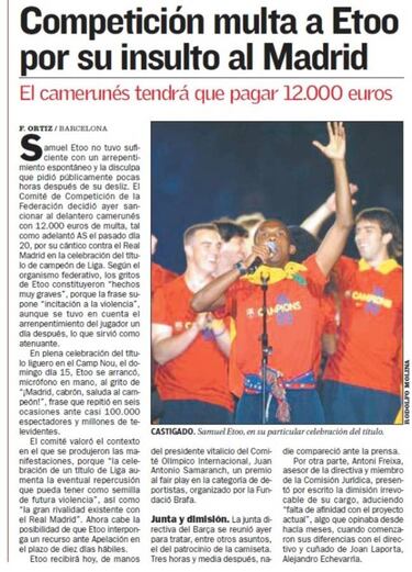 Piqué: "There's no need for anyone from Madrid to apologise to me"