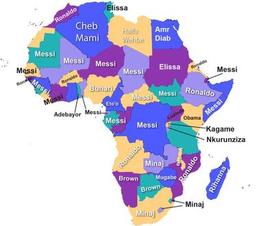 Messi and Ronaldo the most searched for in Africa