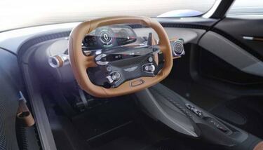 El nuevo superdeportivo Aston Martin AM-RB 003 usa tu móvil de tablero