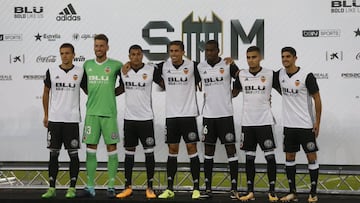 Presentación de los fichajes del Valencia C.F.