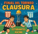 Preguntamos a la IA quién saldrá campeón del Torneo Clausura entre Estudiantes y Racing: la respuesta es curiosa