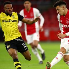 Lisandro Martínez, en el XI ideal de la Europa League