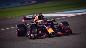 Verstappen durante el Gran Premio de Abu Dhabi.