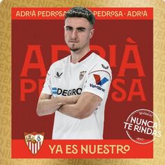 Oficial: Pedrosa es del Sevilla