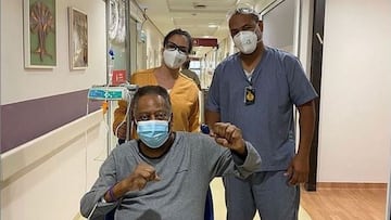 Pelé sigue con su recuperación, tras salir de la UCI.