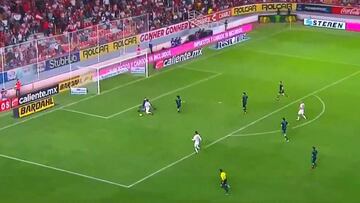 La exquisita definición de Dávila en caída de Necaxa