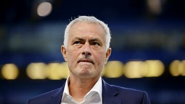 LONDON (United Kingdom), 30/09/2025.- Benfica's head coach Jose Mourinho arrives prior to the UEFA Champions League league phase match between Chelsea FC and SL Benfica in London, Great Britain, 30 September 2025. (Liga de Campeones, Gran Bretaña, Reino Unido, Londres) EFE/EPA/TOLGA AKMEN