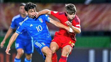 Granados, de la Selección española sub-17
