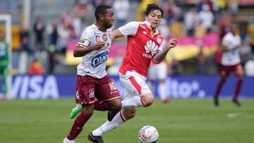Santa Fe y Tolima, por el primer partido de cuartos en Bogotá