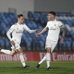 Dani Gómez hace justicia y da la victoria al Castilla ante el Celta B